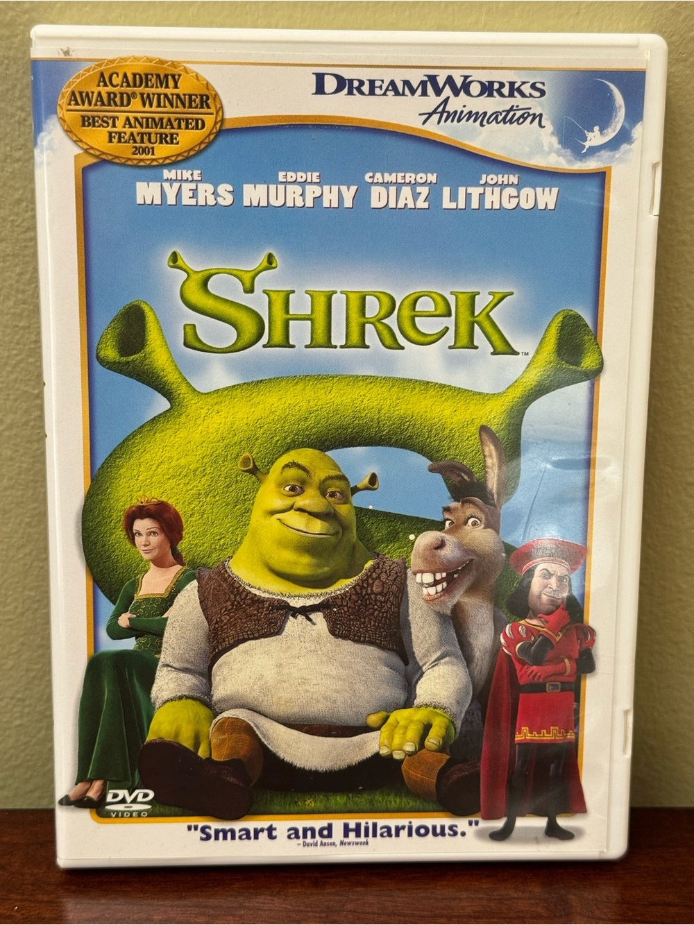 DreamWorks Shrek DVD